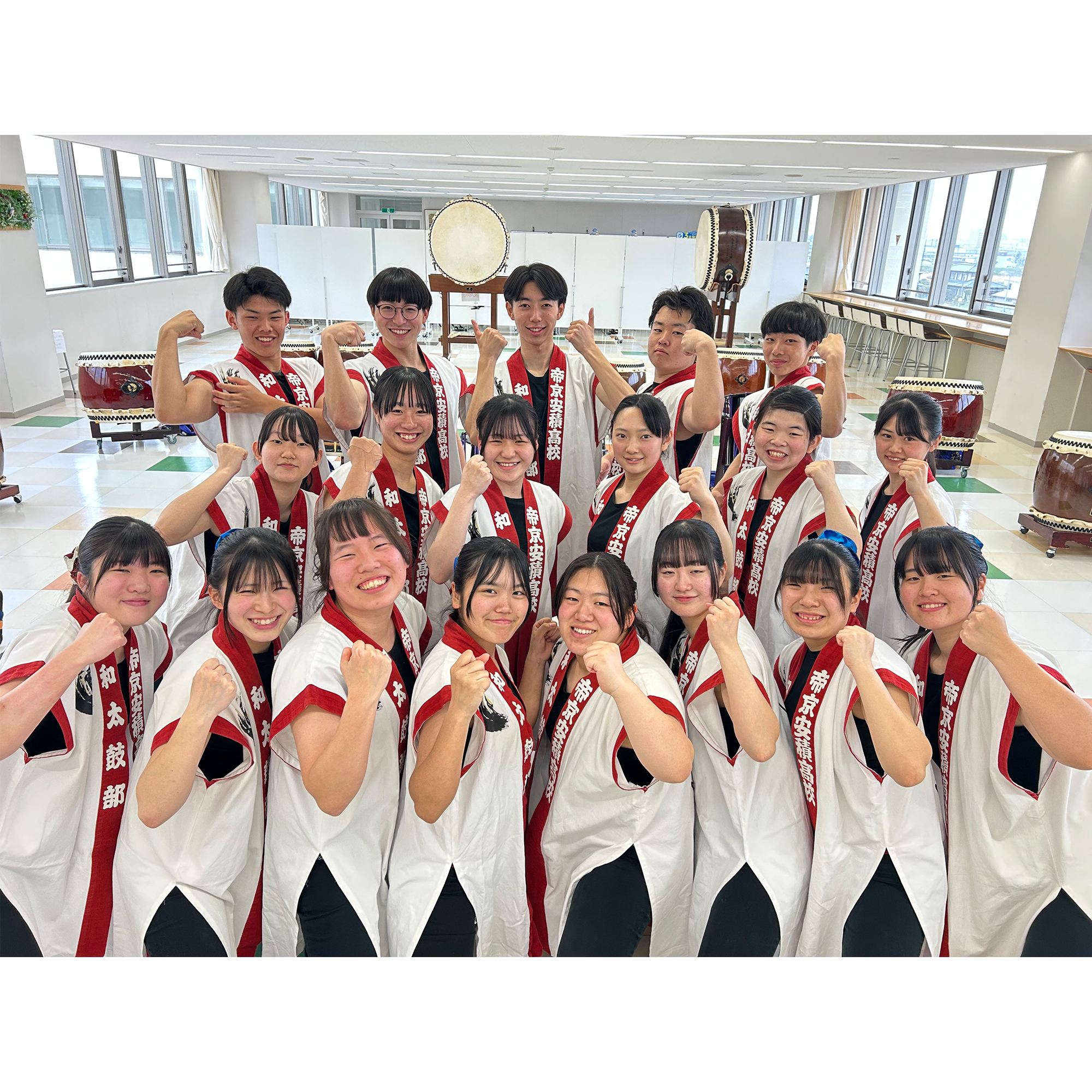 帝京安積高等学校和太鼓部