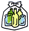 その他色びんのイラスト