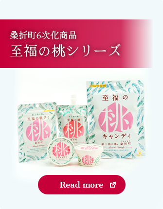 桑折町6次化商品 至福の桃シリーズ