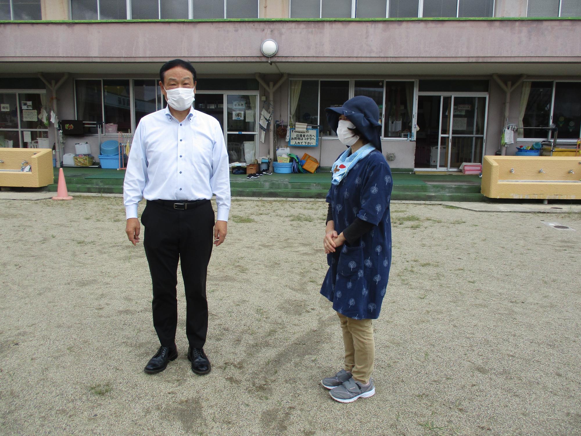 二重に