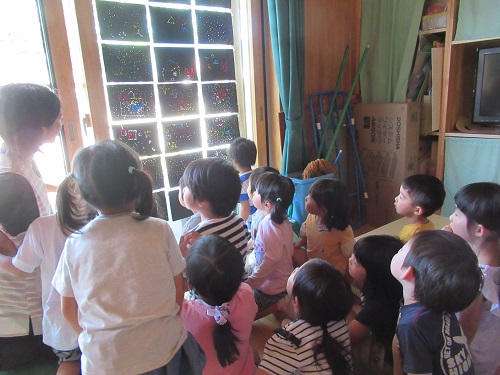 6月25日幼稚園にプラネタリウム 桑折町公式ホームページ