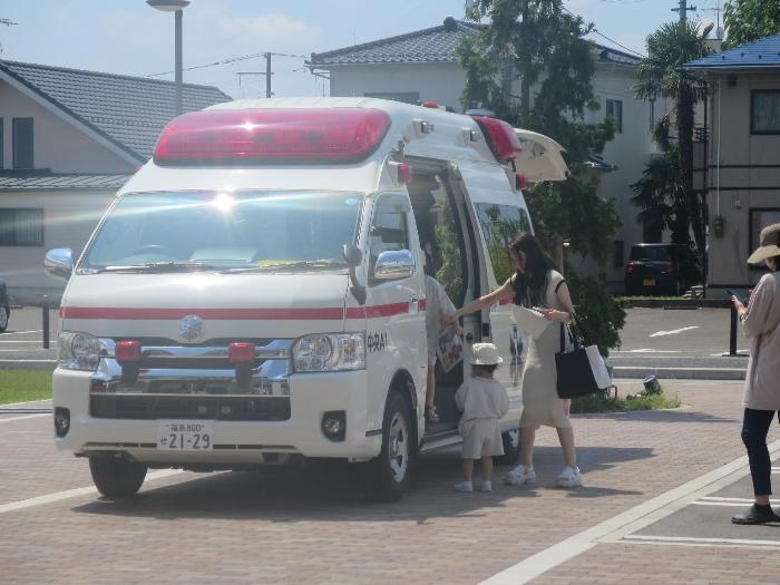 夏休み健康まつりの様子