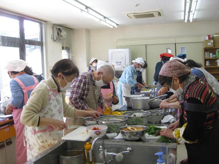 高血圧予防食講座の様子1