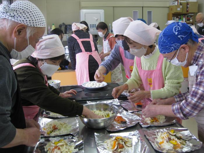 糖尿病予防食講座の様子