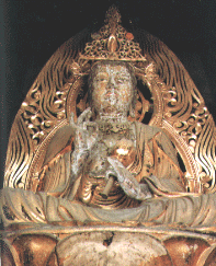 観音寺の仏像の写真