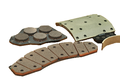 ライニングなどのブレーキ部品の画像