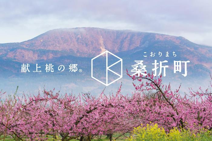 「献上桃の郷 桑折町」の画像