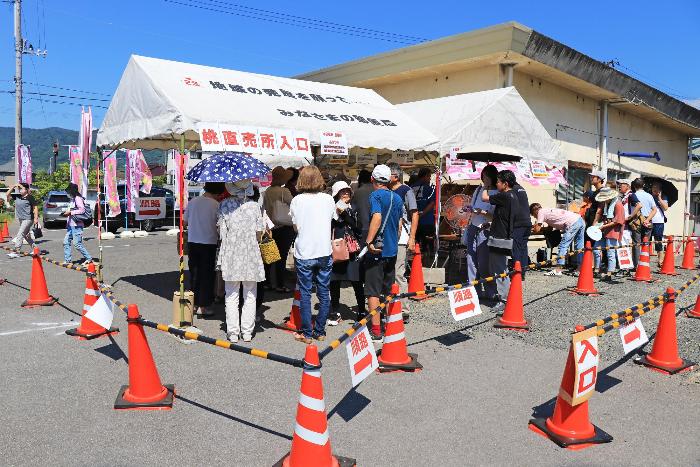 光センサーもも直売所2