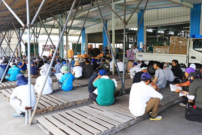 目揃え会の様子1