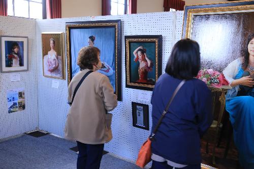 浅野勉×宮本明彦絵画展1