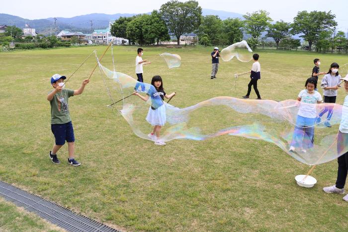 シャボン玉教室2