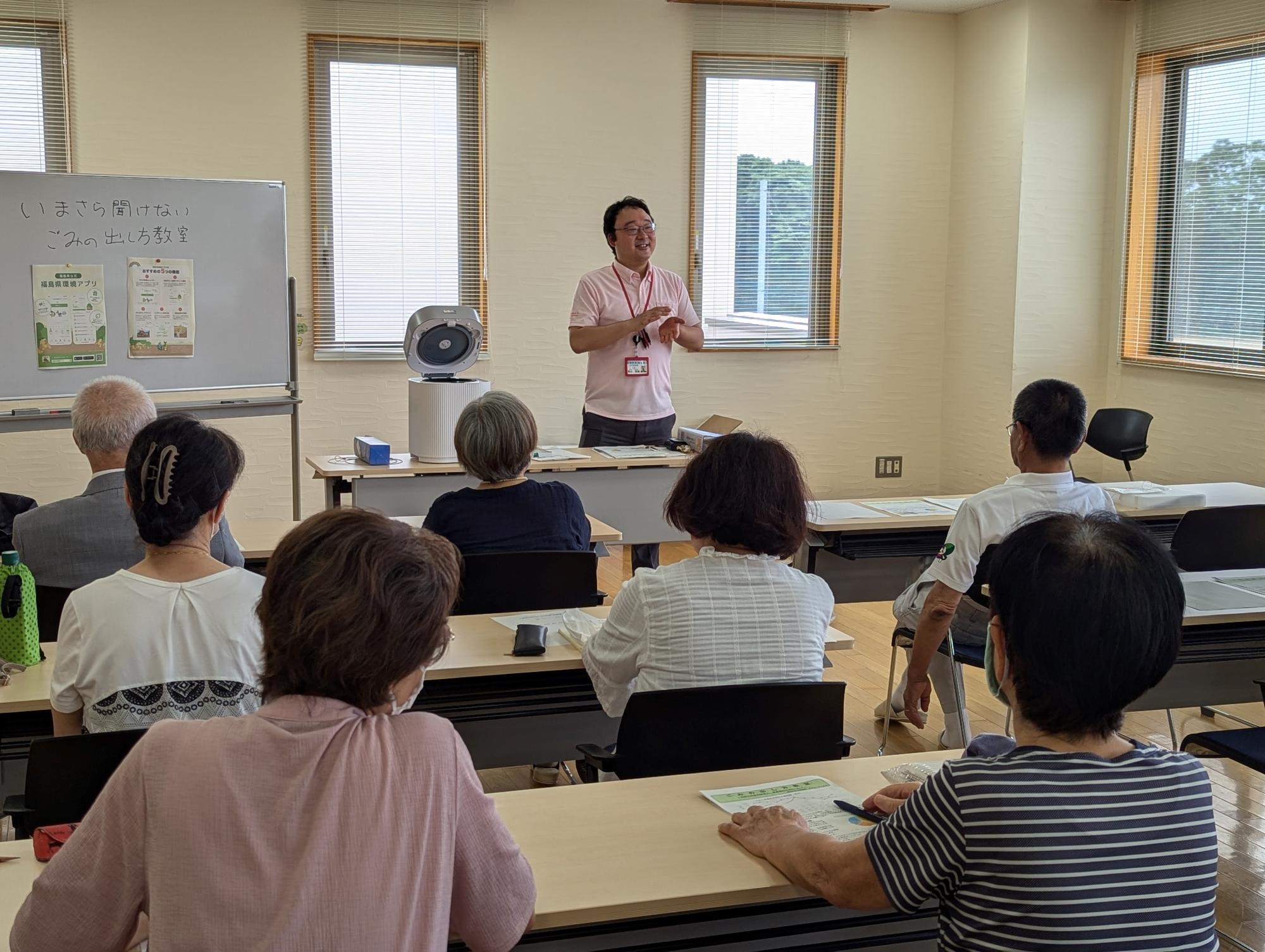 2024年7月16日ゴミの出し方教室