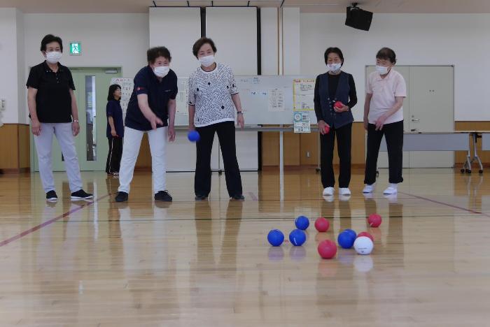 館長杯ボッチャ大会の様子1