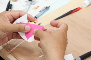 ペーパークラフトの様子3