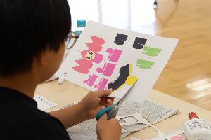 ペーパークラフトの様子4