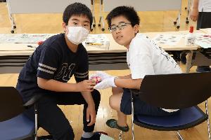 ペーパークラフトの様子5