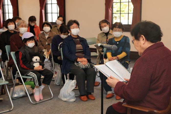 声と音楽で紡ぐ朗読会の様子2