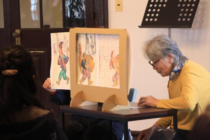 声と音楽で紡ぐ朗読会の様子4