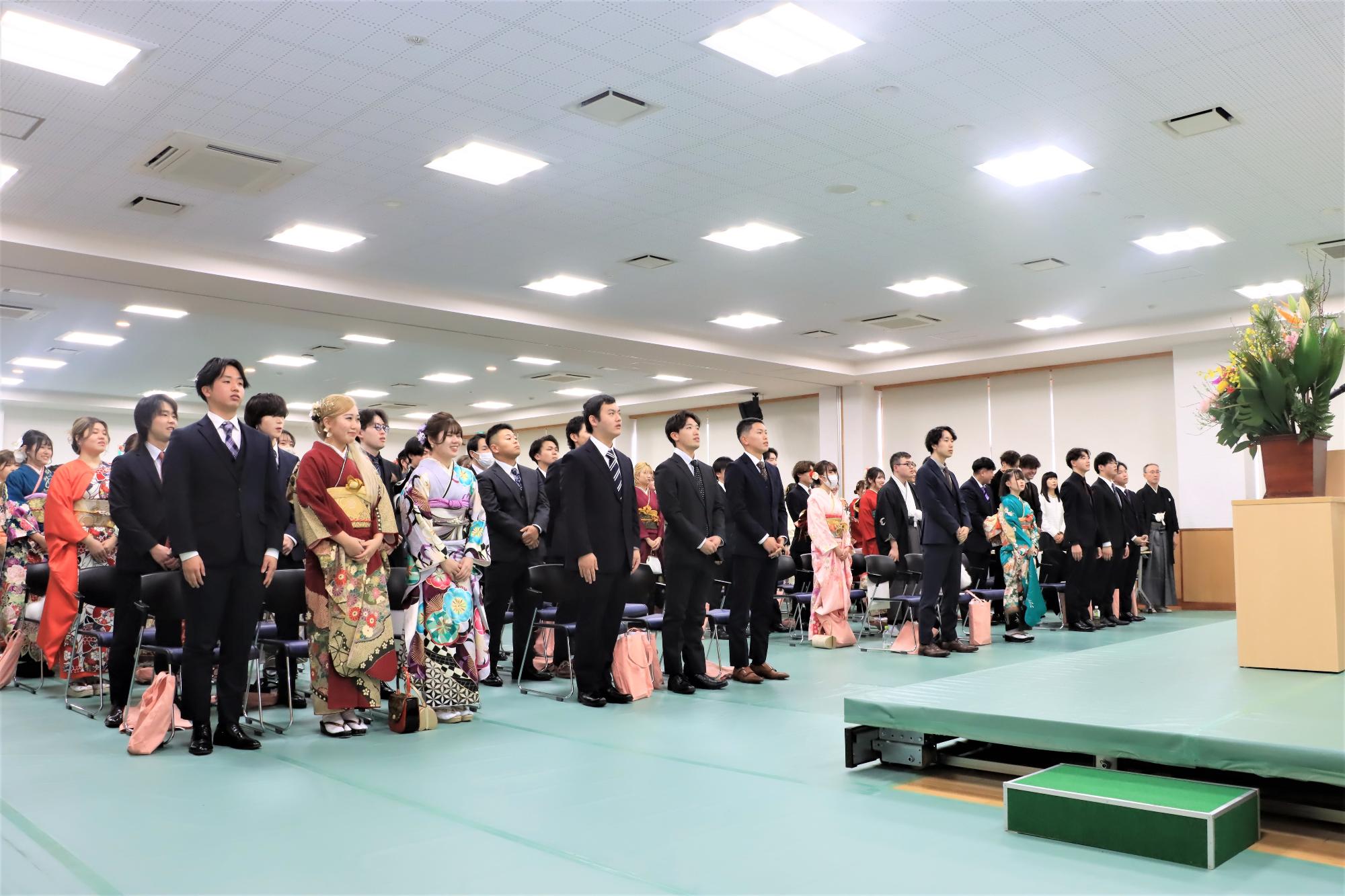 二十歳の成人式の様子3