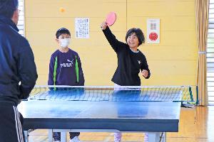 卓球クラブの様子