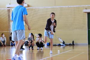 バドミントンクラブの様子