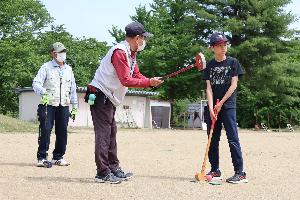 グラウンドゴルフクラブの様子