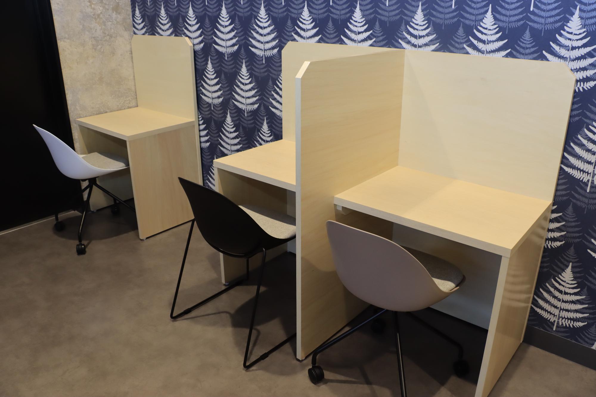 自習室Aの奥にある部屋の様子