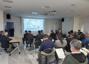 町認定農業者会と町農業委員会合同の研修会の様子2