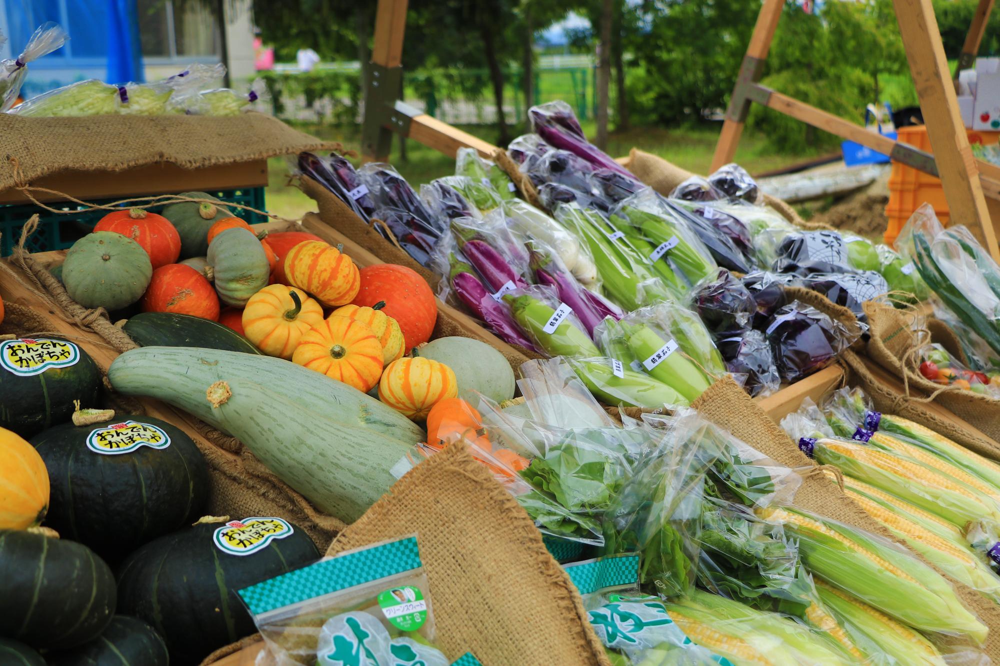 伊達崎マルシェの様子1