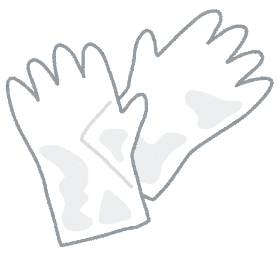 手袋のイラストの画像