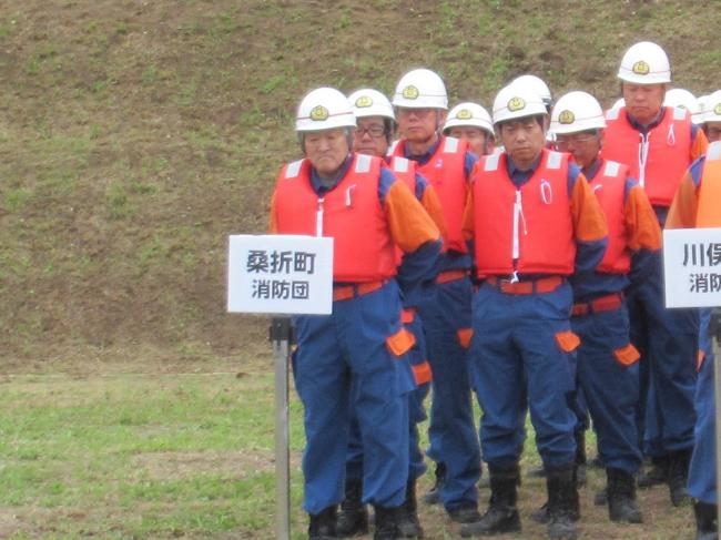 令和7年度福島県水防訓練の写真1