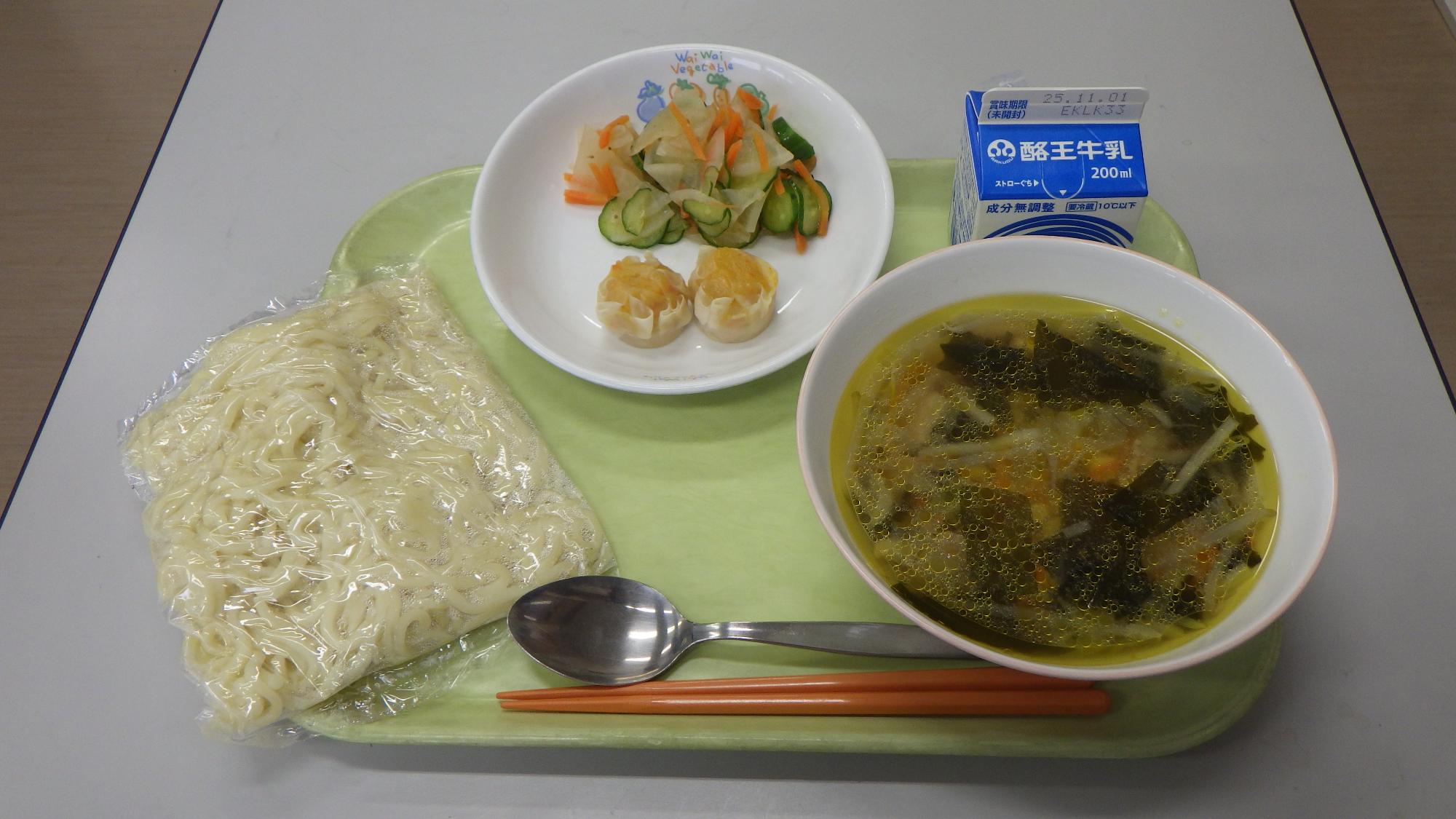 10月22日の給食