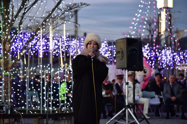 桑折駅前イルミネーション