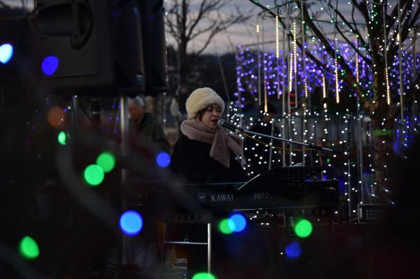 桑折駅前イルミネーション4