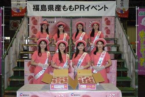 2025ミスピーチキャンペーンクルーの写真