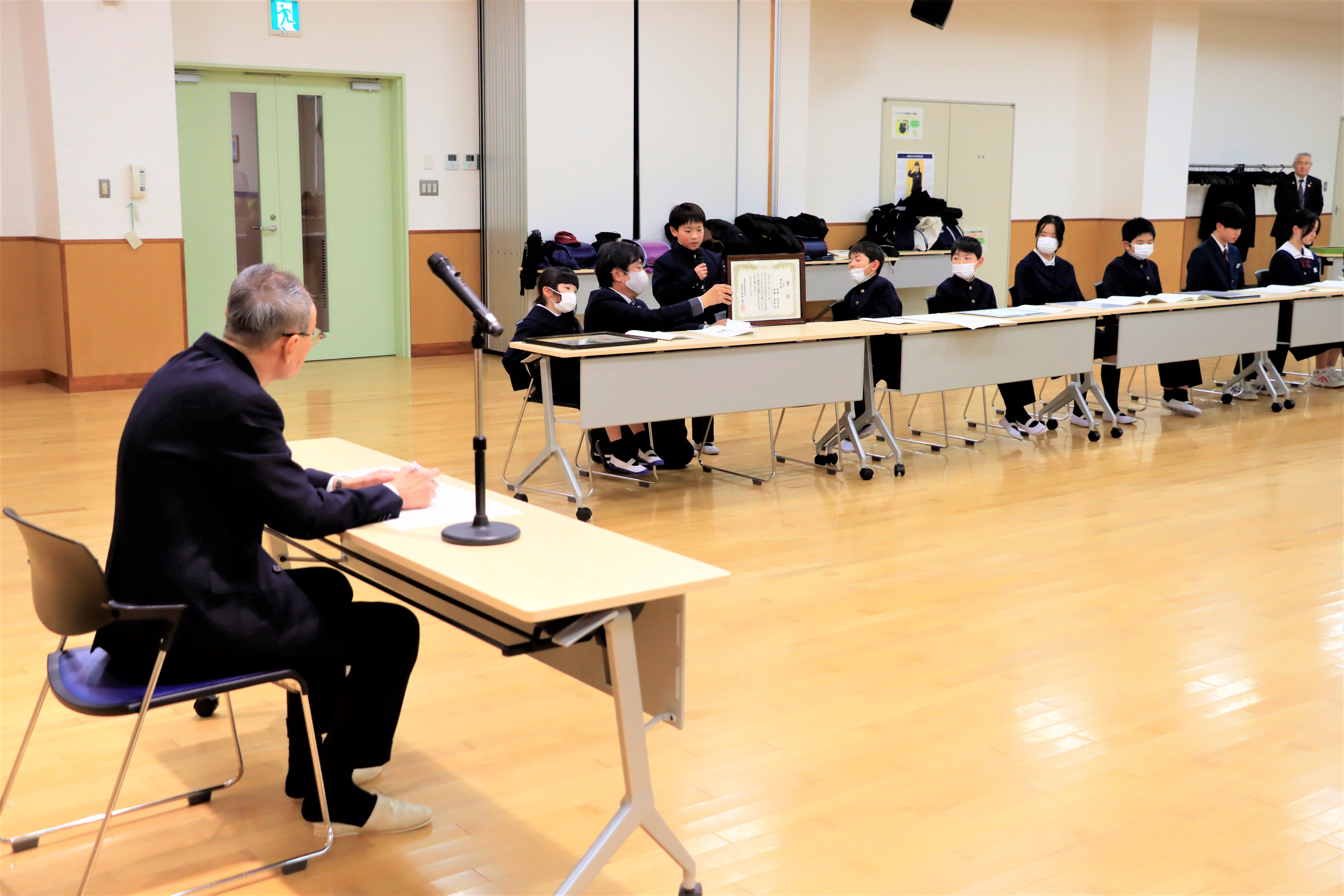 令和7年度桑折町小中学校合同受賞報告会