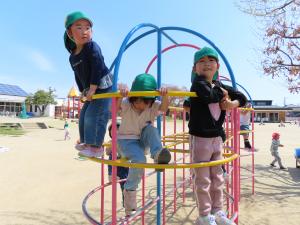 年中ジャングルジム